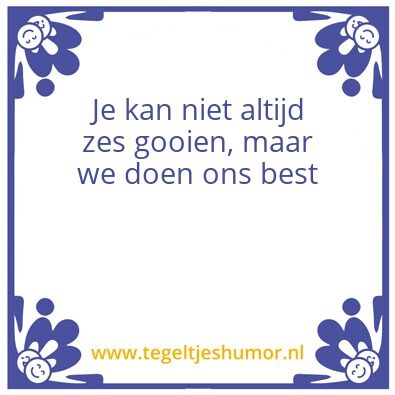 Tegeltje: Coa