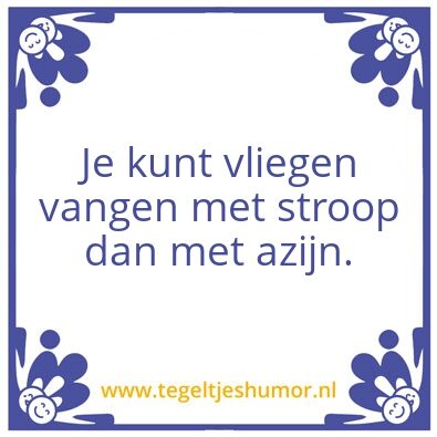 Tegeltje: .