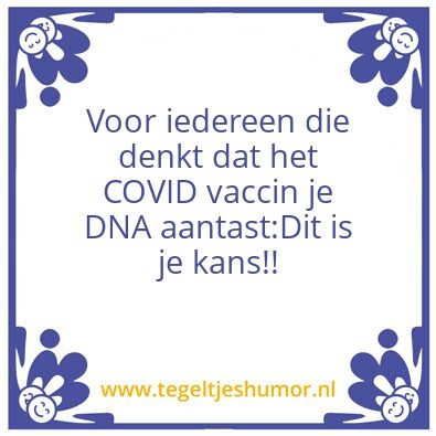 Tegeltje: Kans