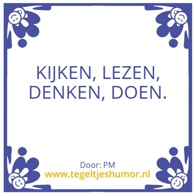 Tegeltje: WVB