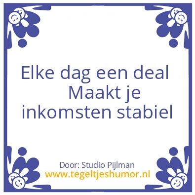 Tegeltje: Business