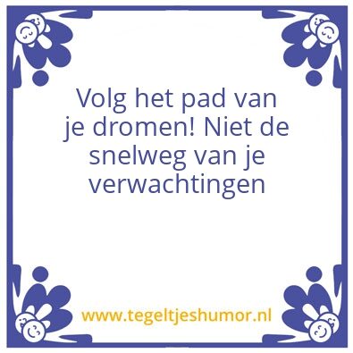 Tegeltje: Rust
