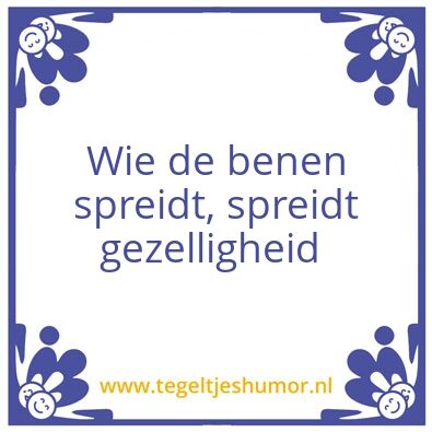 Tegeltje: Tegel