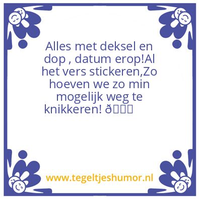 Tegeltje: LC