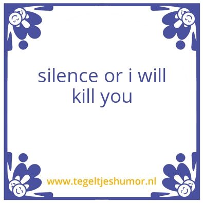 Tegeltje: jb