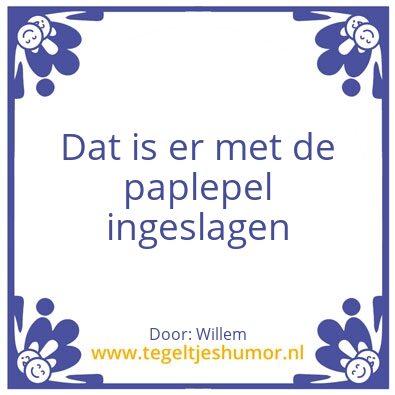 Tegeltje: Jelma
