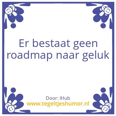 Tegeltje: Horizon