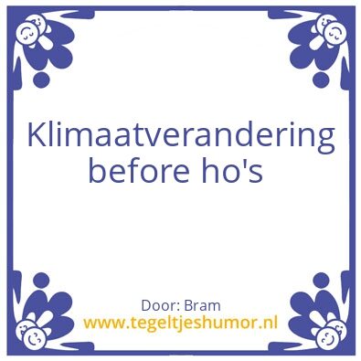 Tegeltje: Tegeltje