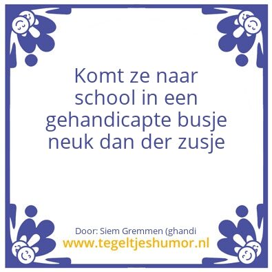 Tegeltje: Siem Gremmen