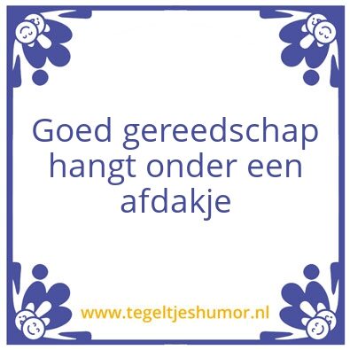 Tegeltje: erik