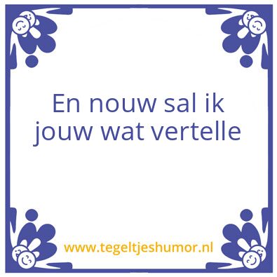 Tegeltje: “Ome Egbert”
