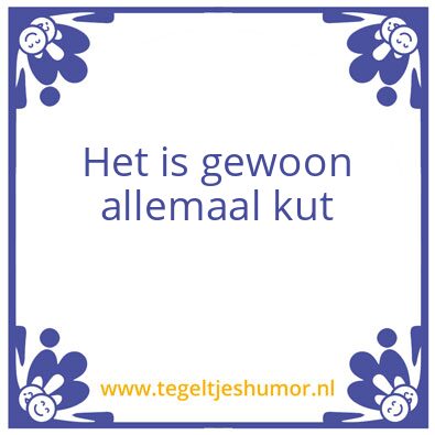 Tegeltje: Kuttegel
