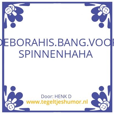 Tegeltje: Humor