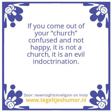 Tegeltje: your “church”