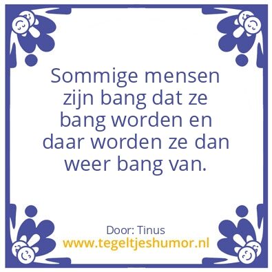 Tegeltje: woordspeling