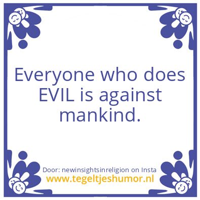 Tegeltje: some people  !