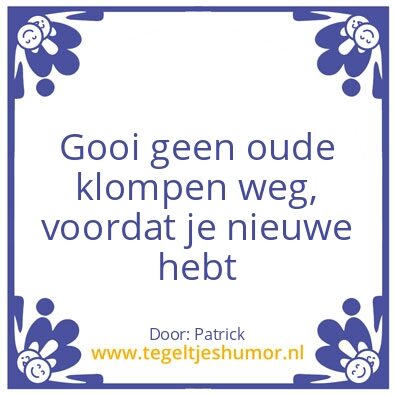 Tegeltje: GBV