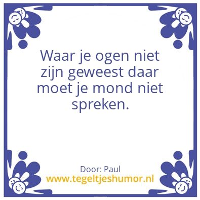 Tegeltje: oordelen