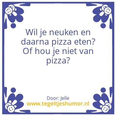 Tegeltje: POep