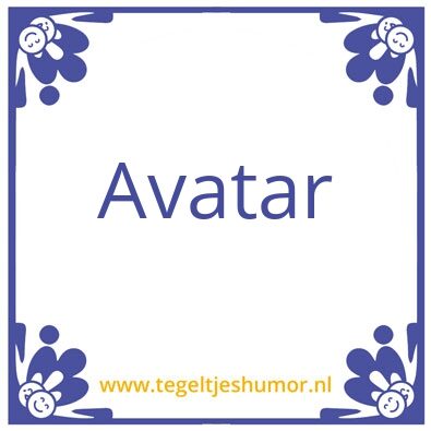 Tegeltje: A
