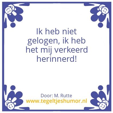 Tegeltje: Door Mark