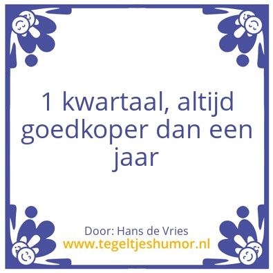 Tegeltje: 1