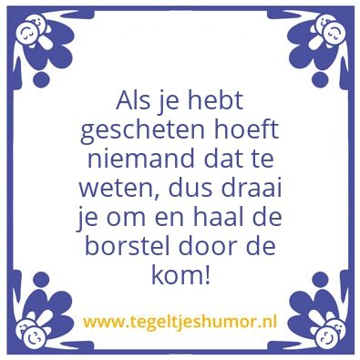 Tegeltje: vegen
