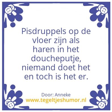 Tegeltje: Vier het leven