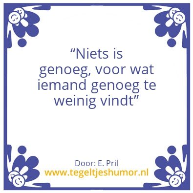 Tegeltje: E. Pril