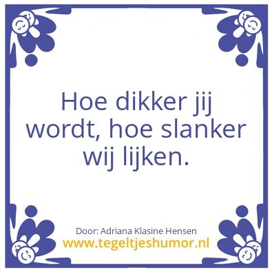Tegeltje: Tegeltje