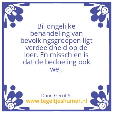 Tegeltje: Ik ben Gerrit.