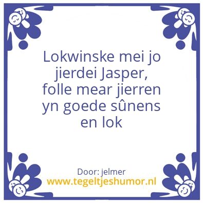 Tegeltje: jasper