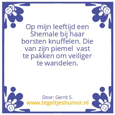 Tegeltje: Ik ben Gerrit.