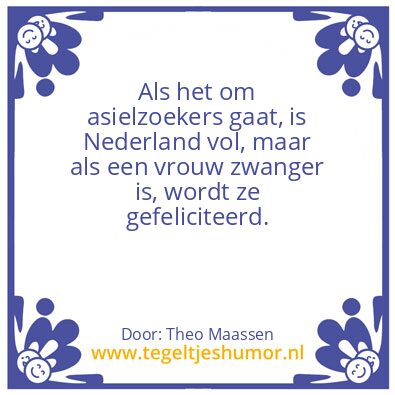 Tegeltje: Vol