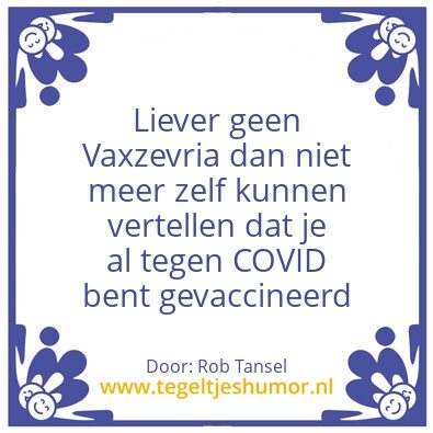 Tegeltje: Covidprik2