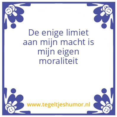 Tegeltje: trumpie