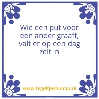 Tegeltje: De waarheid