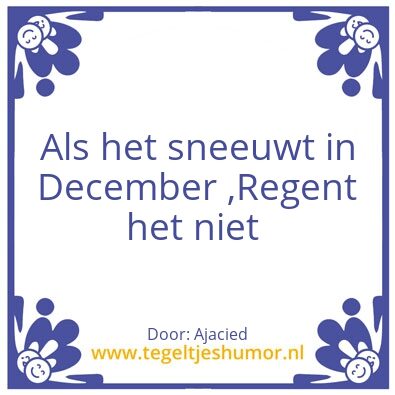 Tegeltje: De Kerstman