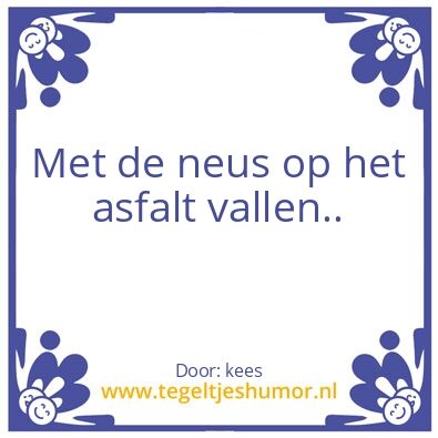 Tegeltje: peter