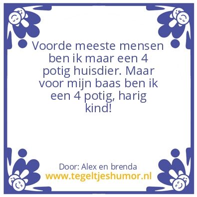Tegeltje: Dora