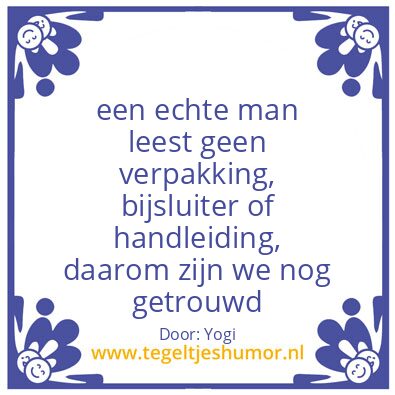 Tegeltje: trouwen
