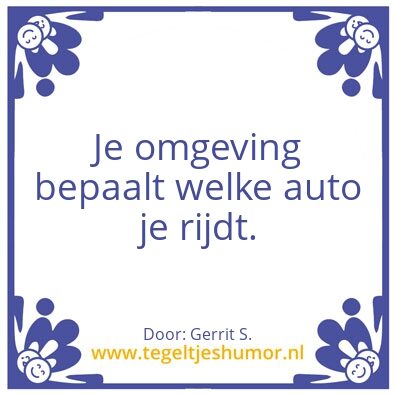 Tegeltje: Ik ben Gerrit.