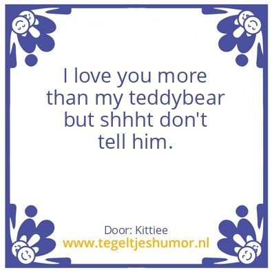 Tegeltje: Tegeltje