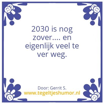 Tegeltje: Ik ben Gerrit.
