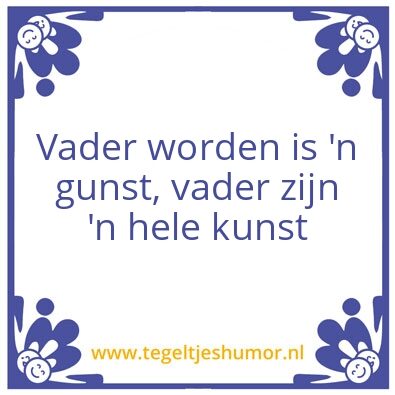 Tegeltje: Hele kunst