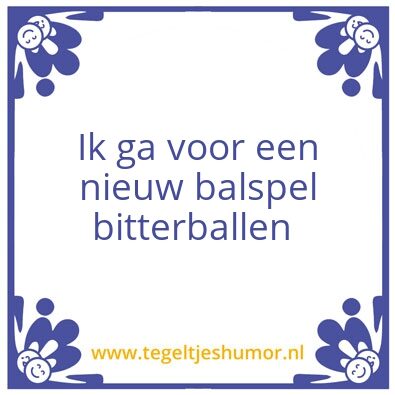 Tegeltje: Nieuw spel