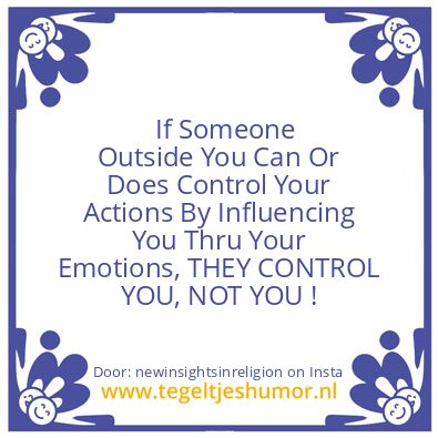 Tegeltje: you’re an tool to others.
