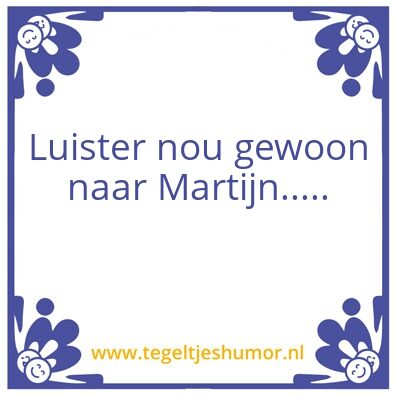 Tegeltje: M