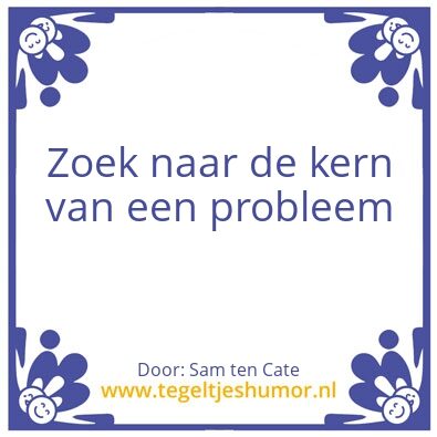 Tegeltje: Wijsheid