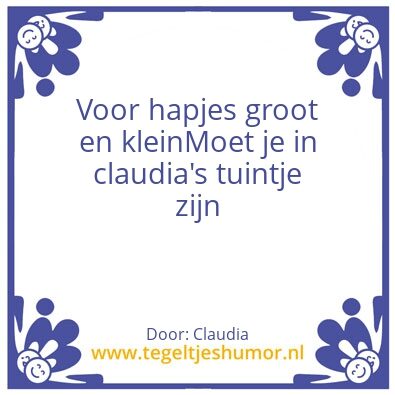 Tegeltje: Smakelijk eten